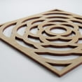 thumbnail image 4 of Ekena Millwork 15 3/8"W x 15 3/8"H x 3/8"T Medium Edinburg Decorative Fretwork Wood Wall Panels, Birch, 4 of 6