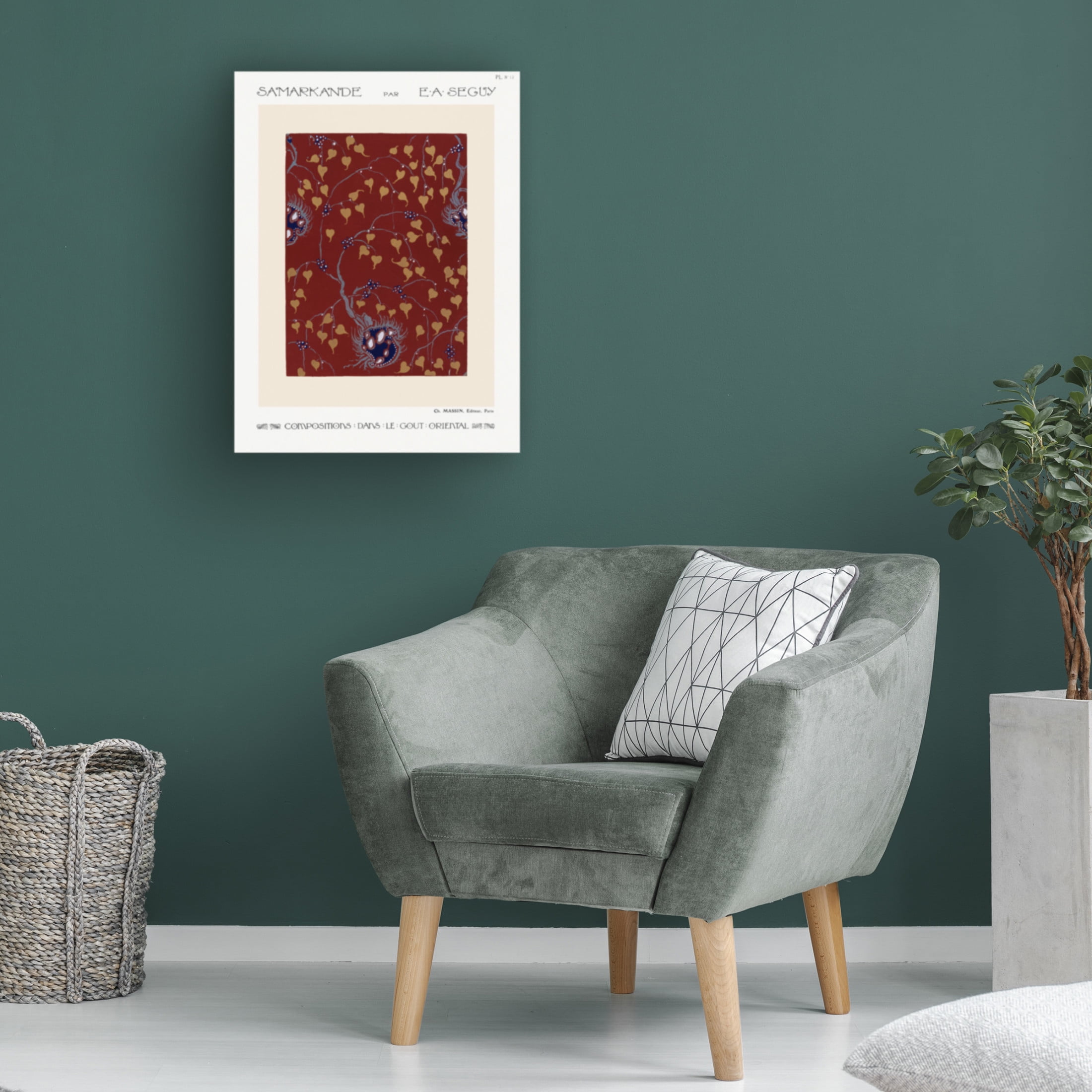 Trademark Fine Art Pictufy Samarkande 12 Canvas Wall Art