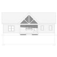 thumbnail image 2 of 763-14131: Traditional Country 3 Bed, 2 Bath Luxury Home Plan, 1413 Sq Ft: Full Blueprints with License to Build by Home Plan Marketplace - Lesuto, 2 of 9