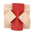 thumbnail image 3 of Intelligent Brain Teaser, Mental Relaxation Function  Wooden Brain Teaser  For Children For Elderly, 3 of 8