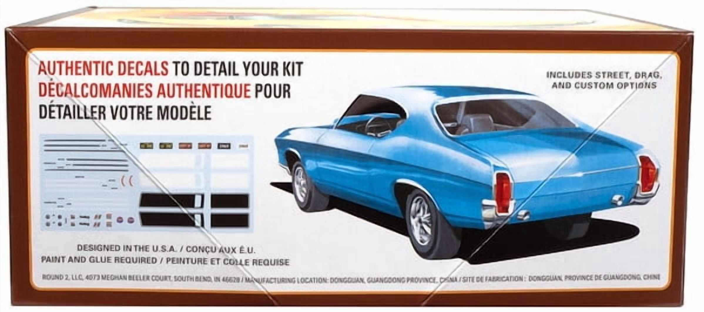 AMT 1969 Chevy Chevelle SS 396 Hardtop 1/25 Scale Model Kit