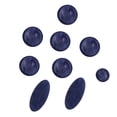 thumbnail image 1 of Juego de 9 Botones de Llave de Saxofón de Plástico con Incrustaciones de Accesorios para Instrumentos de Viento de Madera - Azul, Sunnimix, Botón de tecla de saxofón, 1 of 8