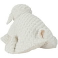 thumbnail image 5 of Mina Victory Plush Lines Stuffed Animal 18" x 22" Ivory Indoor Throw Pillow, 5 of 5