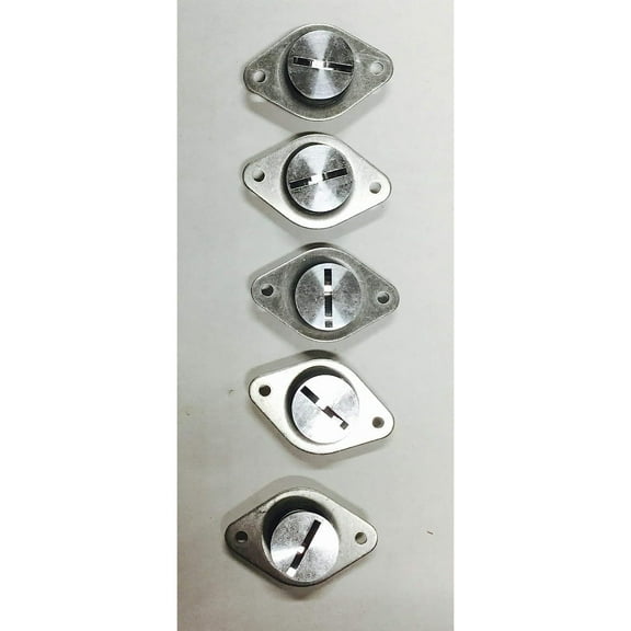 Self Ejecting Dzus Fasteners Aluminum Mill 5Pk. By Bilot .500