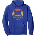 thumbnail image 1 of Funny Black Cat Judging You Silently Sarctic Cat - Camiseta con capucha, 1 of 2