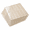Almond-Rectangle Shape, variant on Hunter Green-Hex Hex Aluminum Peel and Stick Metal Backsplash Tiles, 5 Pack