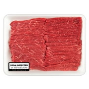 Beef Thin Sliced Bottom Round Steak Boneless, 2.10LB Average