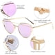 thumbnail image 4 of Gafas de Sol SOJOS Ojo de Gato SJ1001 para Mujeres con Lentes Espejadas, 4 of 5