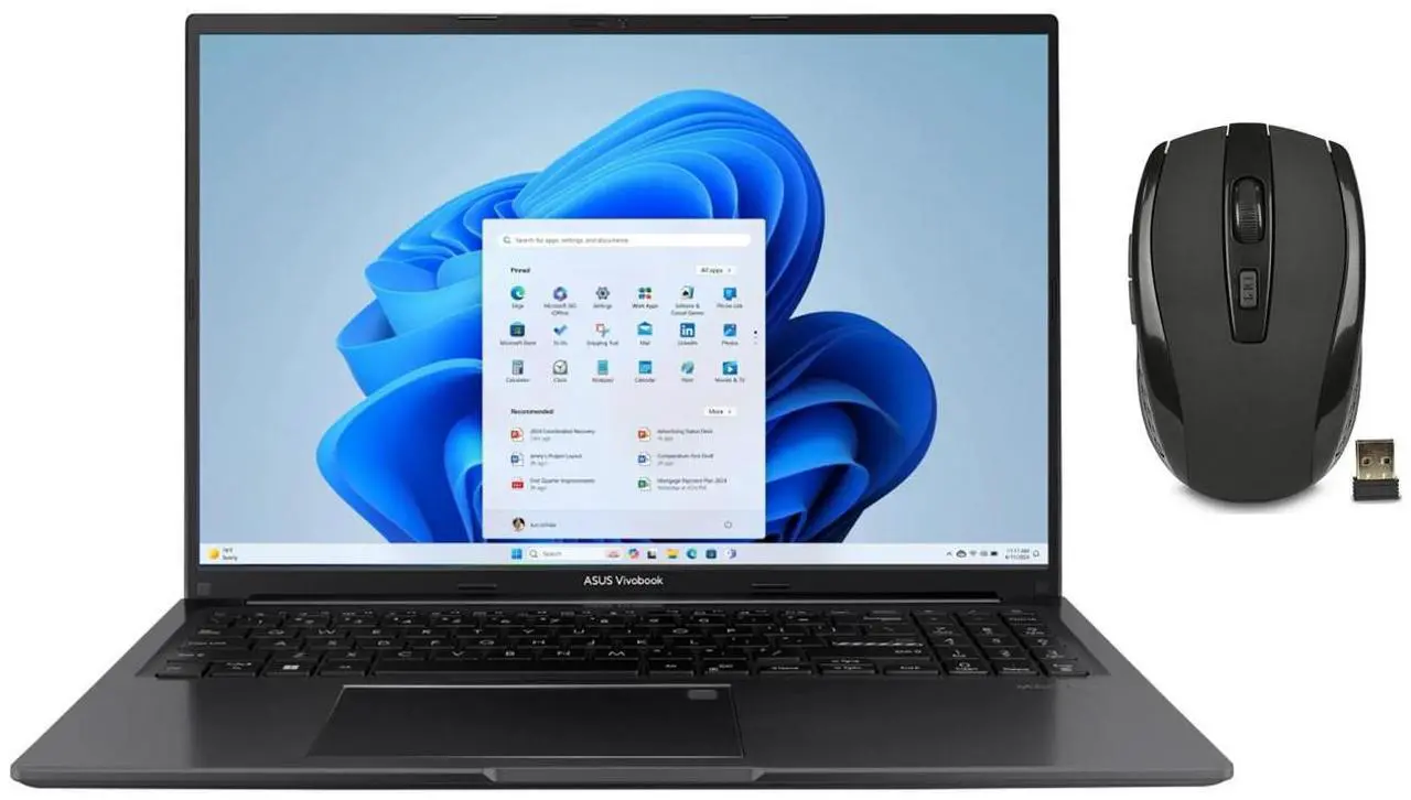 ASUS Vivobook 15.6” Laptop, Intel i7, 16GB RAM, 1TB SSD, Wi-Fi 6