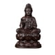 thumbnail image 2 of Estatua de madera Yin, figura de escultura de Buda para estante de escritorio, casa de té para el hogar Negro Cola Estatua de Buda, 2 of 2