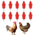 thumbnail image 3 of Motor Genic 10 Pcs Water Nipple Valves Auto Drinker Waterer Feeder Poultry Chicken Duck Bird, 3 of 13