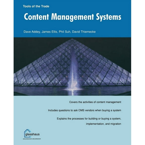 Tools of the Trade Content Management Systems (Tools of the Trade), (Paperback)