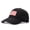 96555A_Black With Flag, variant on TOP-EX Utility Golf Flat Bill Snapback Hat, Waterproof TriProof Polyester, Black, M/L