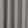 thumbnail image 2 of Saturday Knight Ltd Sacai Geometric Woven Jacquard Window Grommet Panel - 52x63", Charcoal, 2 of 2