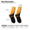 thumbnail image 2 of Goofa tractor cultivating the land Printed Men's Crew Socks, Soft Durable Breathable Moisture-Wicking with Odor Control Cotton socks, 2 of 6