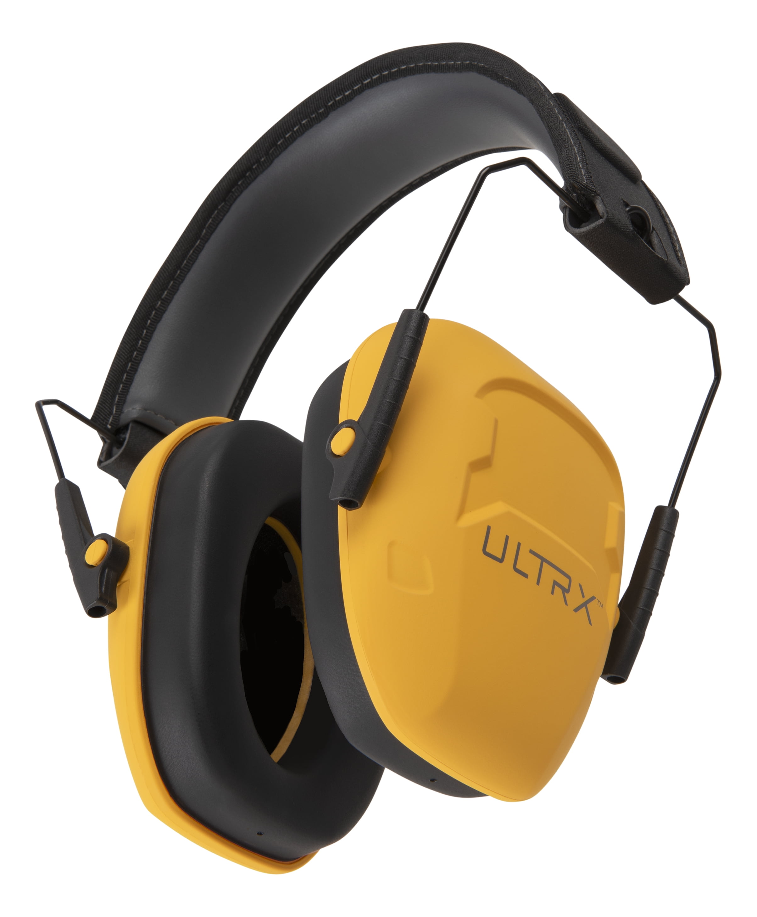 ULTRX™ Shield Passive Earmuff, Slim Fit, Adult, Interstate Yellow, NRR 23 Db, Model 4107