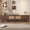 #2 White, variant on Television Stands for Living Room, White TV Cabinet with LED and 2 Storage Drawers for TVs up to 70'', Open Shelves and 2 Drawer, Console Table Entertainment Center Furniture, S9788