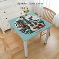 thumbnail image 2 of BANET Tablecloth, Soft Colored Poster Design Musical Instrument and , Rectangular Table Cover for Dining Room Kitchen Decor, 2 of 7