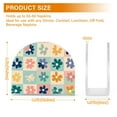 thumbnail image 4 of Yayeee Napkin Holder for Table Kitchen Paper Tissue Organization, Green Floral, 4 of 8