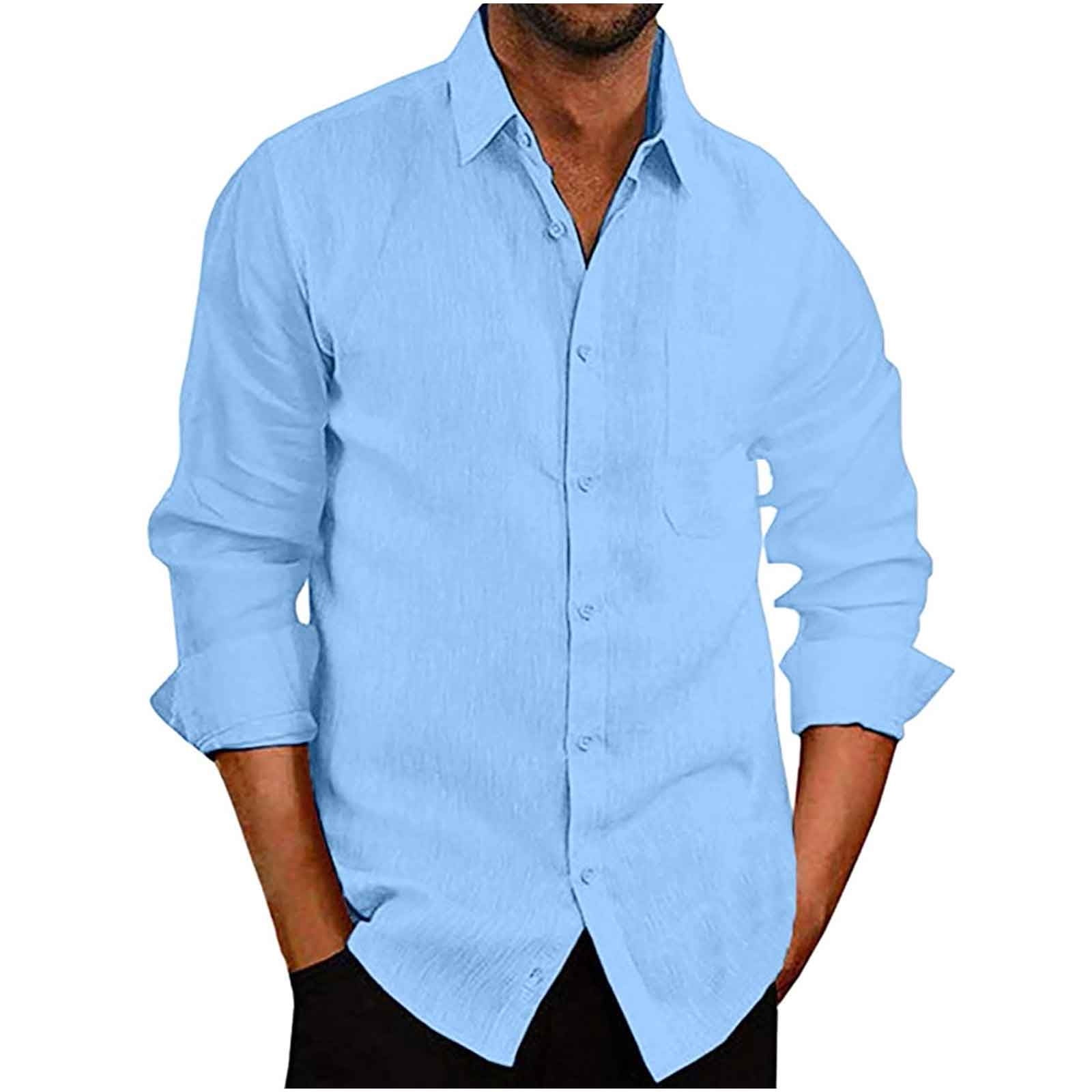 Miluxas Men's Long Sleeve Sun Protection Shirt UPF 50+ UV Quick Dry ...