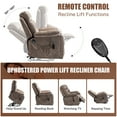 BTMWAY Extra Wide Lift Chair, Electric Recliner with Heat, Massage
