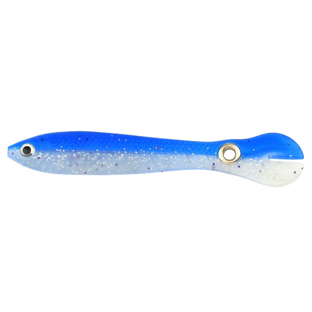 Eigraketly Paquete de 10 señuelos de pesca falsos, señuelos de cebo de peces artificiales de agua salada elásticos, señuelos de natación reutilizables, Pescar Tipo 7 Eigraketly OD022242-07