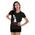 thumbnail image 5 of Michael Jackson King of Pop Spotlight Womens Slim Fit Graphic Tee Brisco Brands S, 5 of 6
