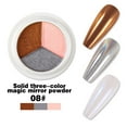 thumbnail image 2 of asddcavvf A Box Of Three Color Metal Mirror Pigment Powder Super Bright Non Flying Powder Nail Decor, 2 of 6