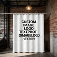 thumbnail image 3 of WMQPNNS Customizable Shower Curtain Bathroom Fabric with Hooks, 3 of 7