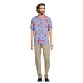 thumbnail image 2 of George Men’s Printed Short Sleeve Button Down Shirt, 2 of 5