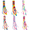 Multicolor, variant on 40 Inch Tie Dye Windsock Flag Rainbow Color Tails Design Windsock Rainbow Windsock Flag Outdoor Windsock Colorful Hanging Decoration for Balcony Home Garden Yard Decoration