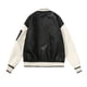 thumbnail image 5 of Moda Mujer Casual Color-Block Cuero Manga Larga Uniforme Suelta Señoras Chaqueta Abrigo Odeerbi ODB-6, 5 of 6