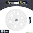 thumbnail image 4 of 200 Pcs 1.77 Inch/ 45 mm Plastic Insulation Washers Load Spreading Polypropylene Washers for Fixing & Supporting, 4 of 7