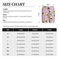 thumbnail image 3 of Fuzoiu Different Avocados Print Pajama Shorts for Men, Men's Pajama Bottoms,Mens Lounge Sleepwear,Pajama Pants with Pocket-3X-Large, 3 of 6