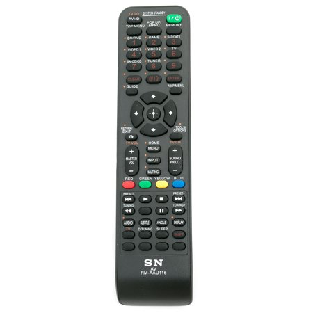 New RM-AAU116 Replace Remote for Sony STR-KS470 STR-DH520 HT-DDW3500 STR-KS380