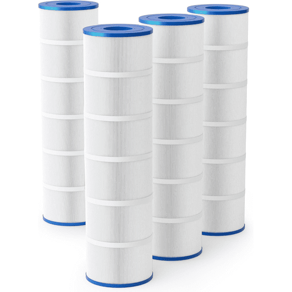4-Pack Upgraded 5oz C4000/C4020 Pool Filter Cartridges, Compatible with Hayward SwimClear Legacy Models C4000/C4020, Replaces OEM CX870RE, Pleatco PA100N, 400 Sq.Ft