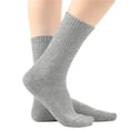 thumbnail image 2 of Kids Classics Crew Socks Boy Girls Athletic Breathable Casual Socks Children's Solid Color Straight-leg Stockings Mid-calf Socks 5-13 Years, 2 of 6