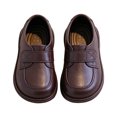 thumbnail image 3 of OOOUM Boys Dress Shoes Classic Soft Sole Slip-On Oxford Loafers School Uniform Casual Shoes,CN:31, 3 of 9