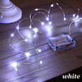 thumbnail image 2 of Luces de hadas LED que funcionan con pilas, mini luces de hadas con estrellas de alambre de cobre alimentadas por pilas para dormitorio, Navidad, fiestas, 2 of 5
