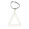 thumbnail image 2 of Hyasfey Sexy Thigh Chain Women's Adjustable Multi-layer Diamond Chain Luxurious Gold White Alloy Body Chain for Leg Accessory, 2 of 8