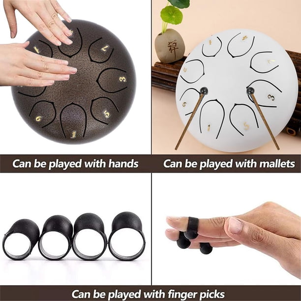 Educación musical, tambor de lengüetas, tambor de lengüetas de acero, tambor de lengüetas de acero, tambor de lengüetas, uso conveniente