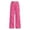 Hot Pink-A, variant on Girls Cargo Pants Kids Girls Lightweight Elastic Waist Drawstring with Pockets Quick Dry Outdoor Hiking Pants