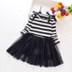 thumbnail image 2 of Vestido de malla de punto a rayas para niños, ropa de manga larga con lazo, rebordear, cumpleaños de primavera zhangyuxiang unisex, 2 of 2