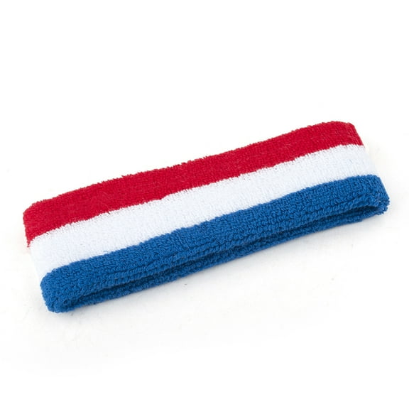 GOGO Patriot Style Stripe Headbands, Sweatbands (Price / Piece)