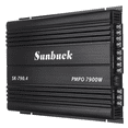 thumbnail image 1 of Amplificador De Audio Para Auto 4 Canales Sunbuck 7900w Negro, 1 of 5