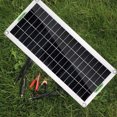 thumbnail image 2 of Yeacher 30W Polycrystal Solar Panel Flexible Solar Panel For Camping Car Traveling Outdoor Emergency Power Accessory, 2 of 5
