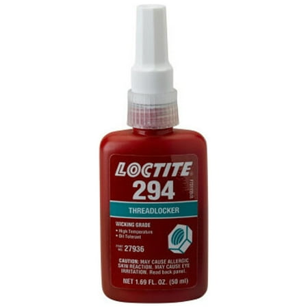 294 Threadlockers, Wicking Grade/High Temperature, 50 mL, Green