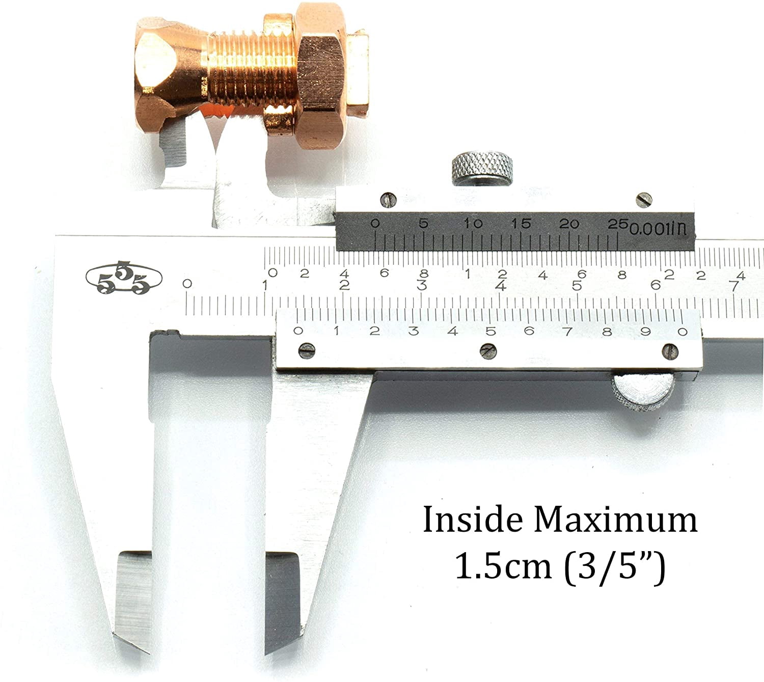 THE CIMPLE CO - Split Bolt Connector - Max Strength - Size 4 Gauge Copper Wires - UL, 10 Pack