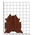 thumbnail image 2 of Satisfying NATURAL cowhide rugs for sale BROWN rug, 2 of 2