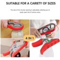 thumbnail image 4 of Bottle Opener, Multifunction Bottle Opener Can Opener, Manual Jar Opener Kitchen, 4 of 5